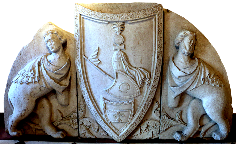 Buća Nikola, grb u kamenom reljefu, Kotor, XIII vijek